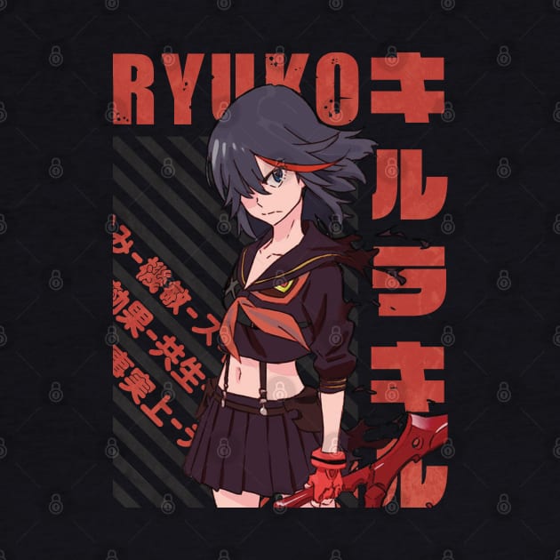 Kill la Kill - Ryuuko / Ryuko Matoi by Recup-Tout